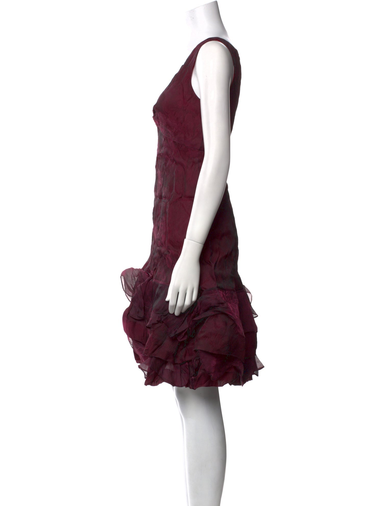 Carolina Herrera Silk Mini Dress