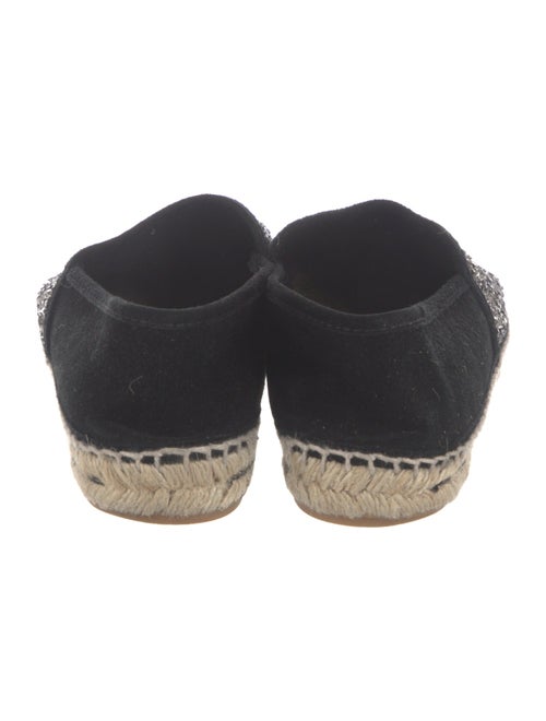 Carolina Herrera Suede Printed Espadrilles