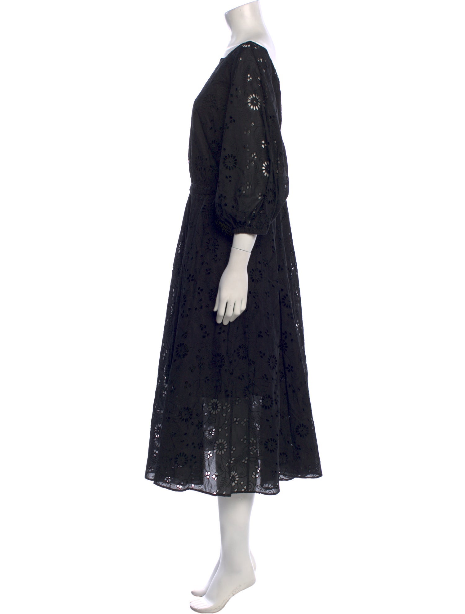 Carolina Herrera Floral Print Long Dress w/ Tags