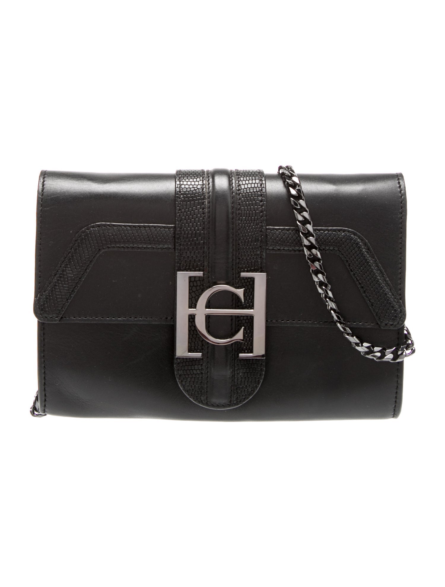 Carolina Herrera Leather Shoulder Bag