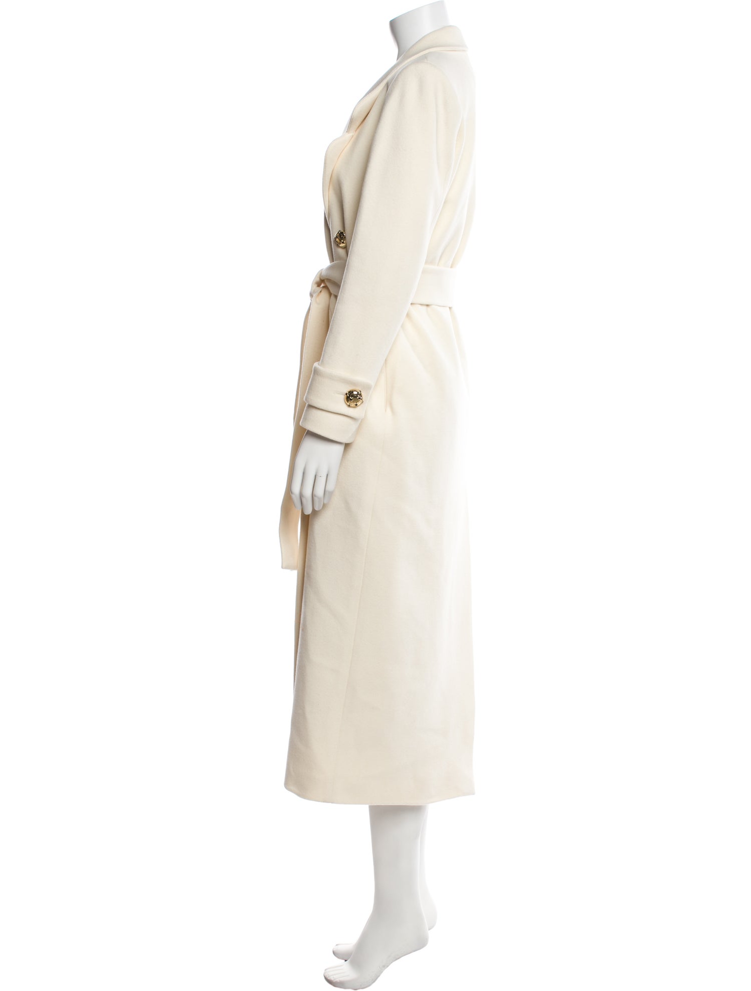 Carolina Herrera Virgin Wool Trench Coat
