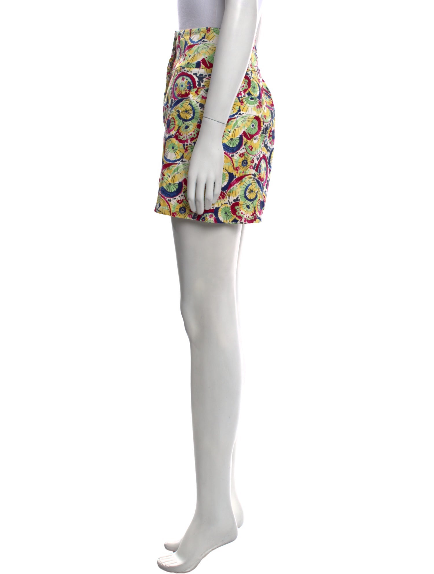 Carolina Herrera Printed Mini Shorts