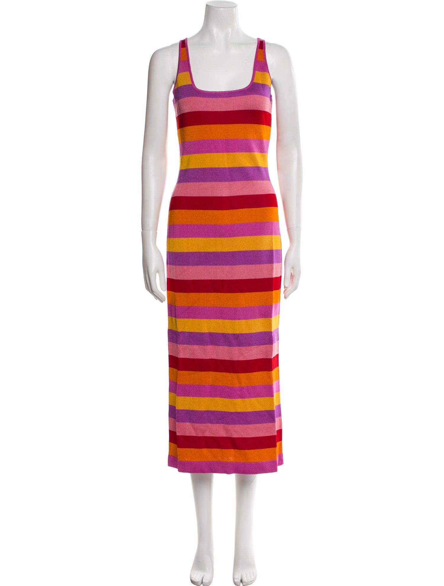 Carolina Herrera Striped Long Dress w/ Tags