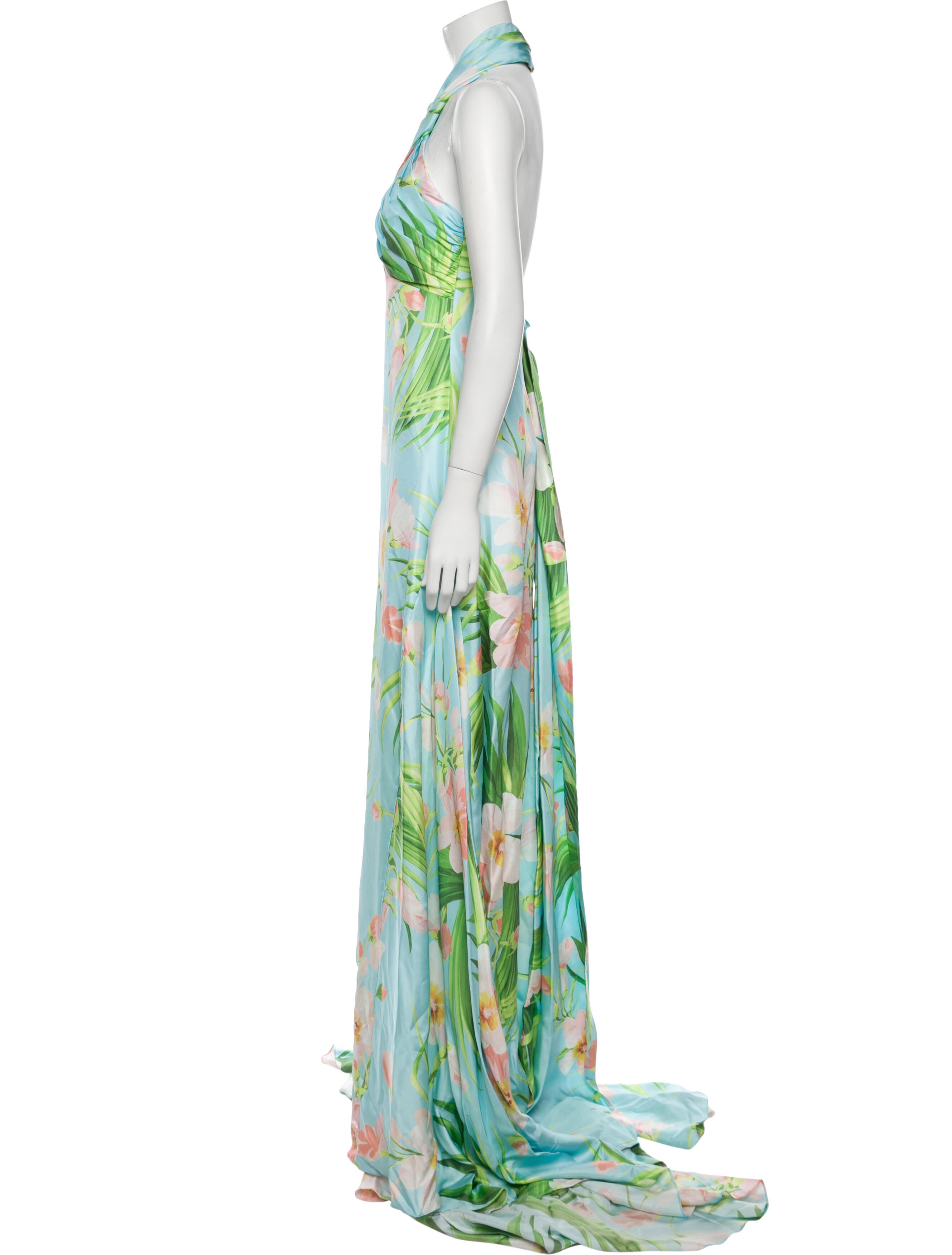 Carolina Herrera Silk Long Dress w/ Tags
