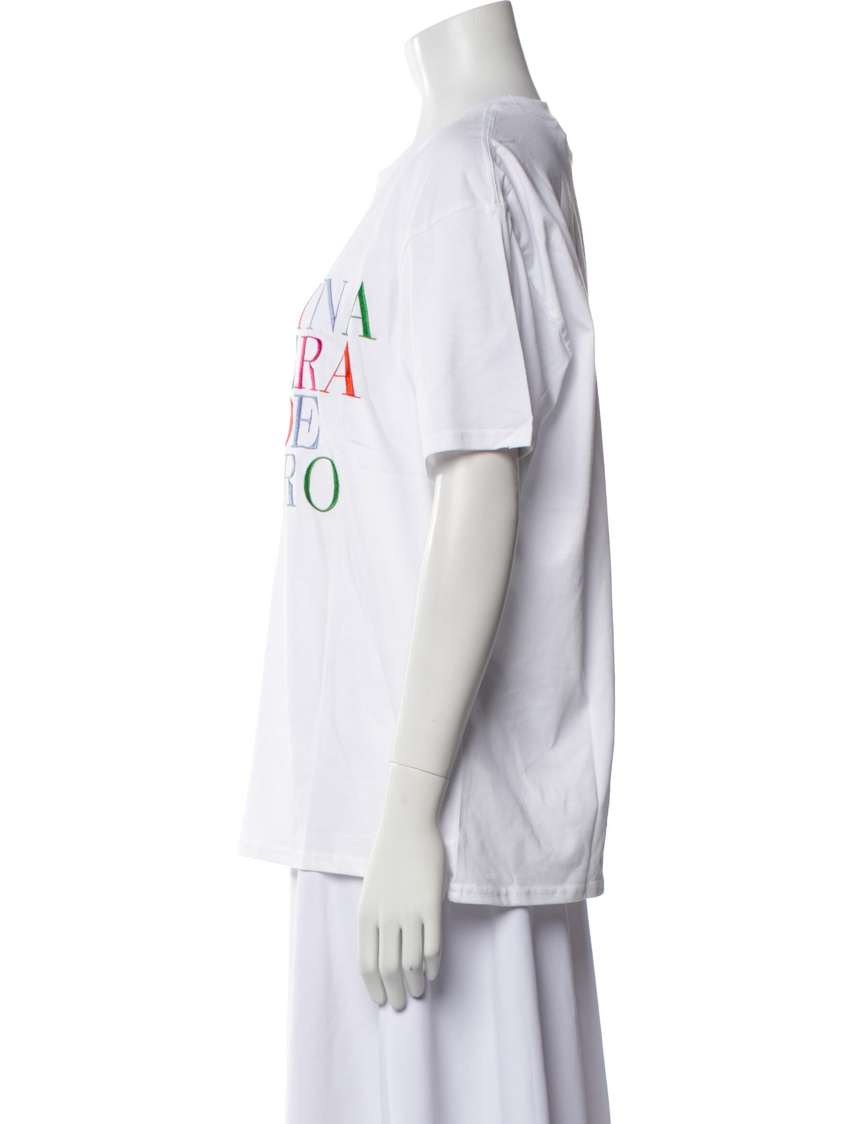 Carolina Herrera Graphic Print Crew Neck T-Shirt