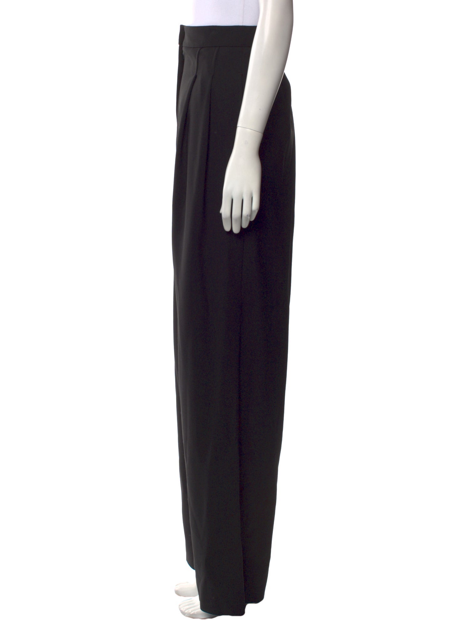 Carolina Herrera Virgin Wool Wide Leg Pants w/ Tags