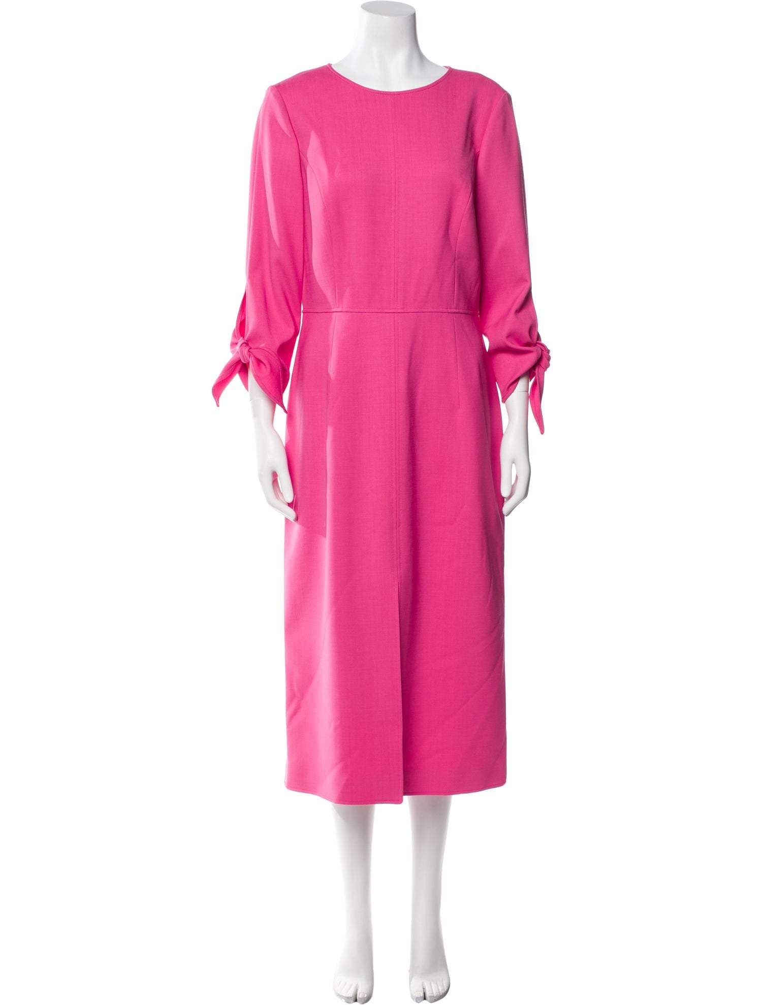 Carolina Herrera Virgin Wool Long Dress w/ Tags