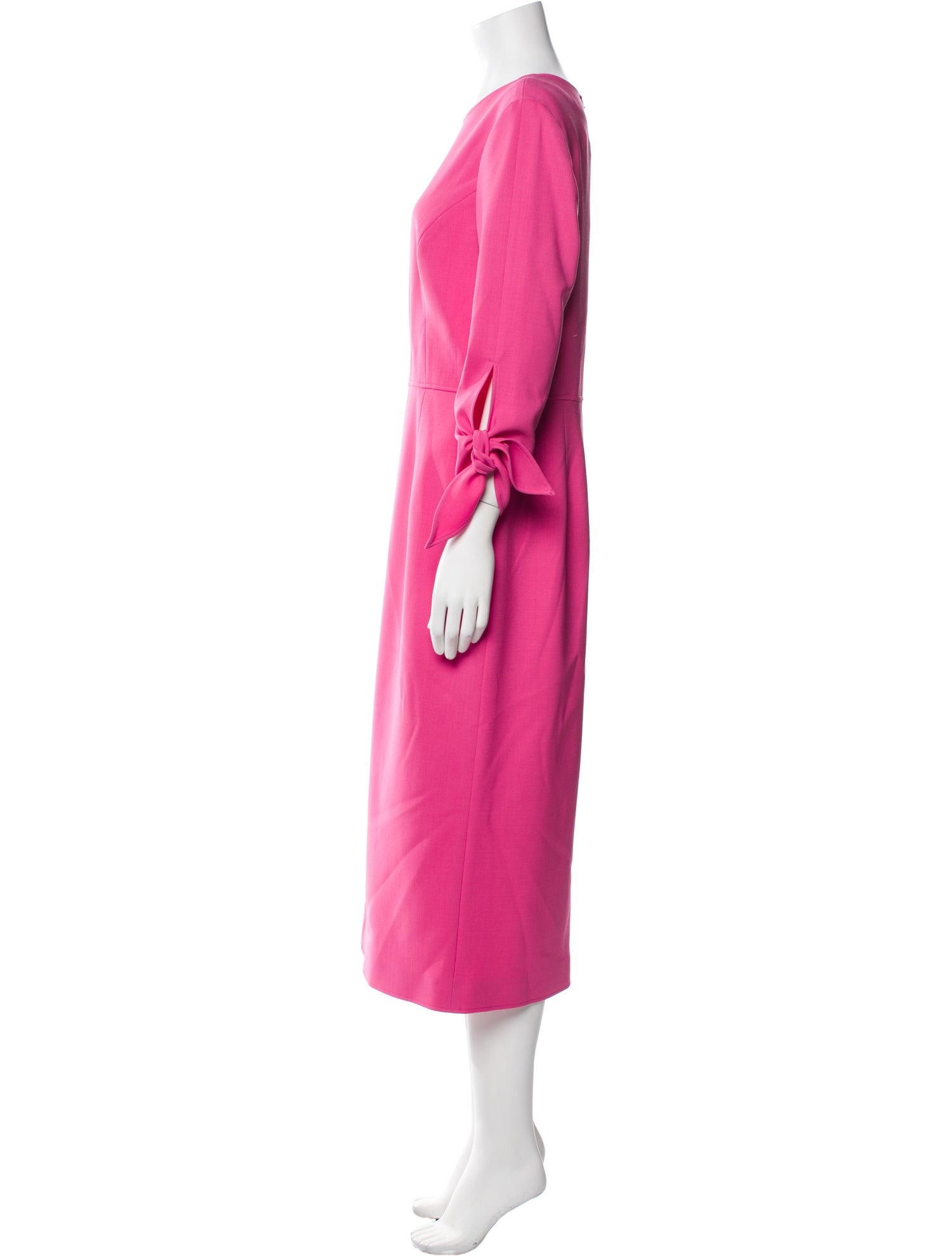 Carolina Herrera Virgin Wool Long Dress w/ Tags