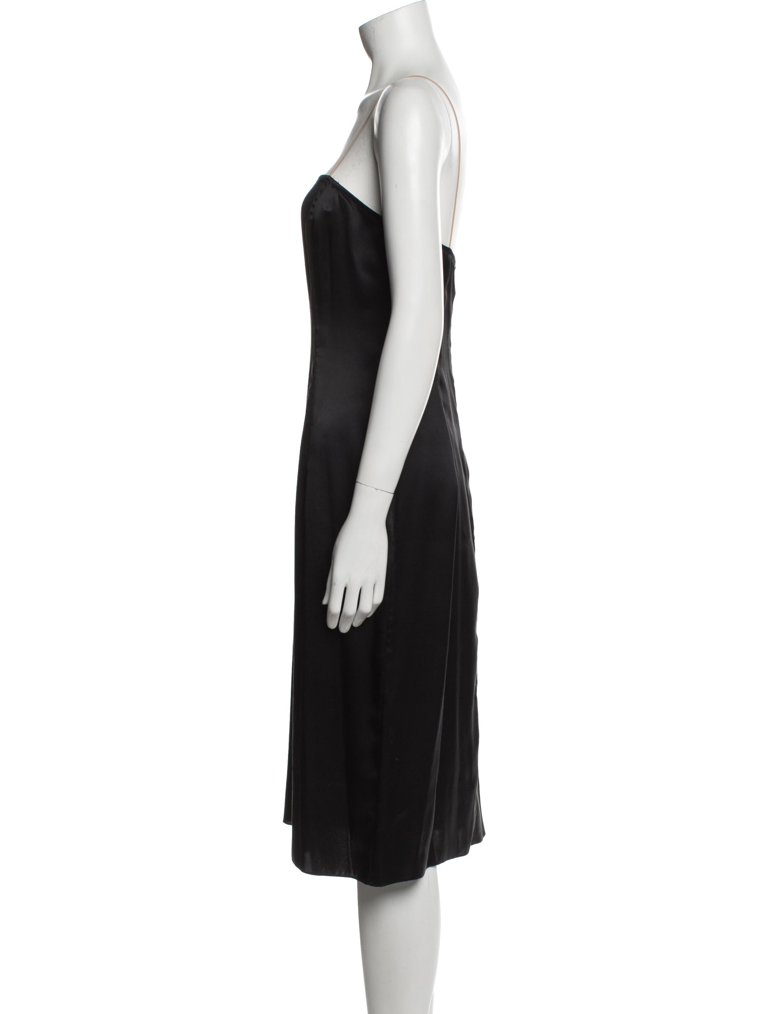 Carolina Herrera Silk Midi Length Dress