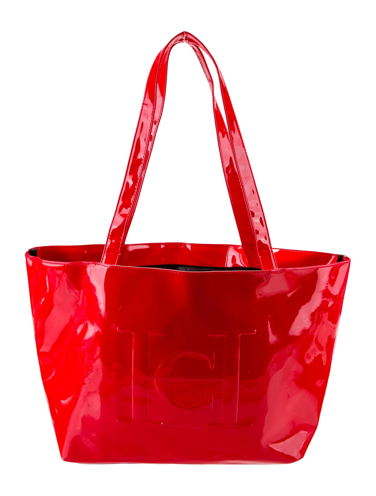 Carolina Herrera Patent Leather Tote