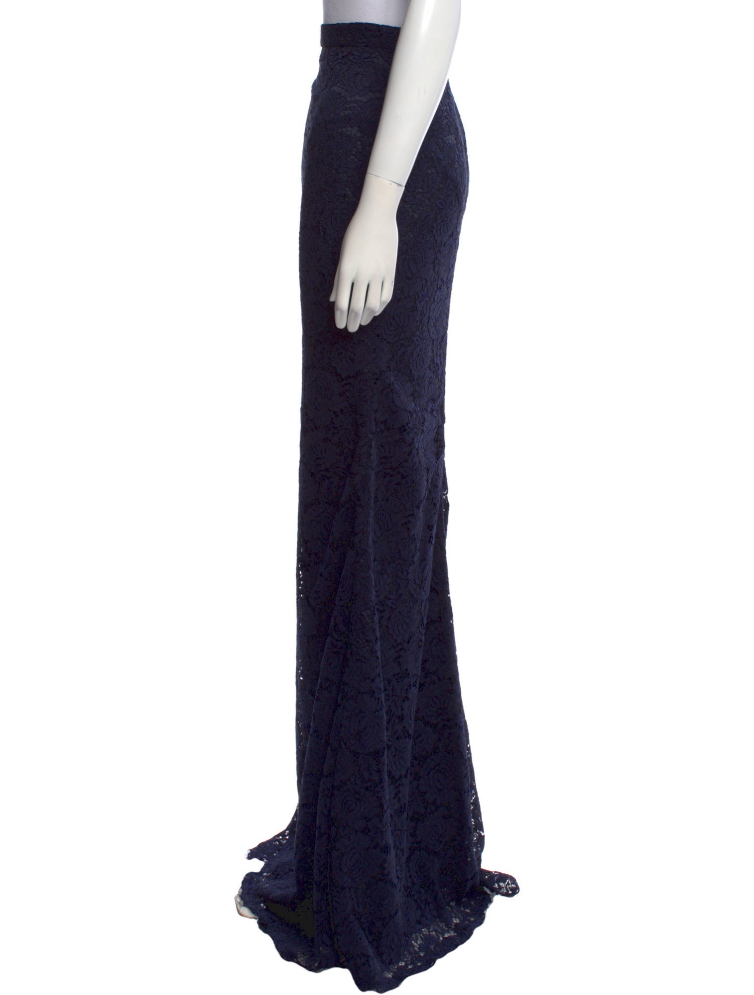 CH Carolina Herrera Lace Long Skirt