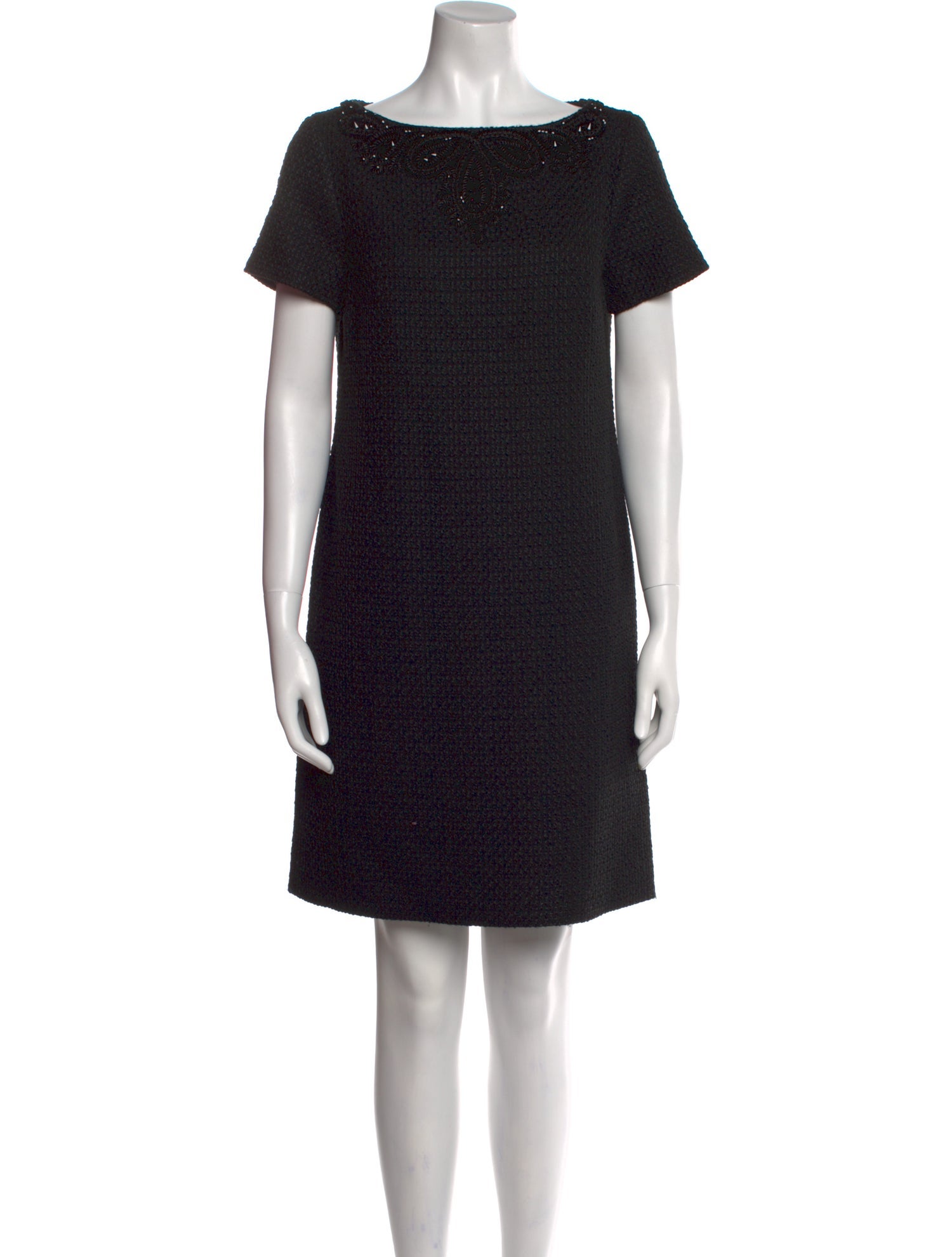 Carolina Herrera Bateau Neckline Mini Dress w/ Tags