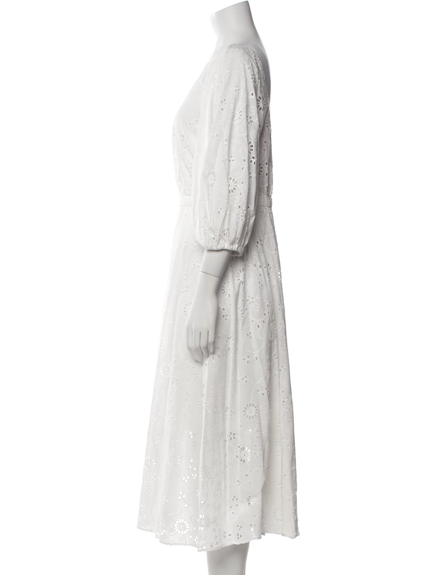 Carolina Herrera Bateau Neckline Midi Length Dress w/ Tags