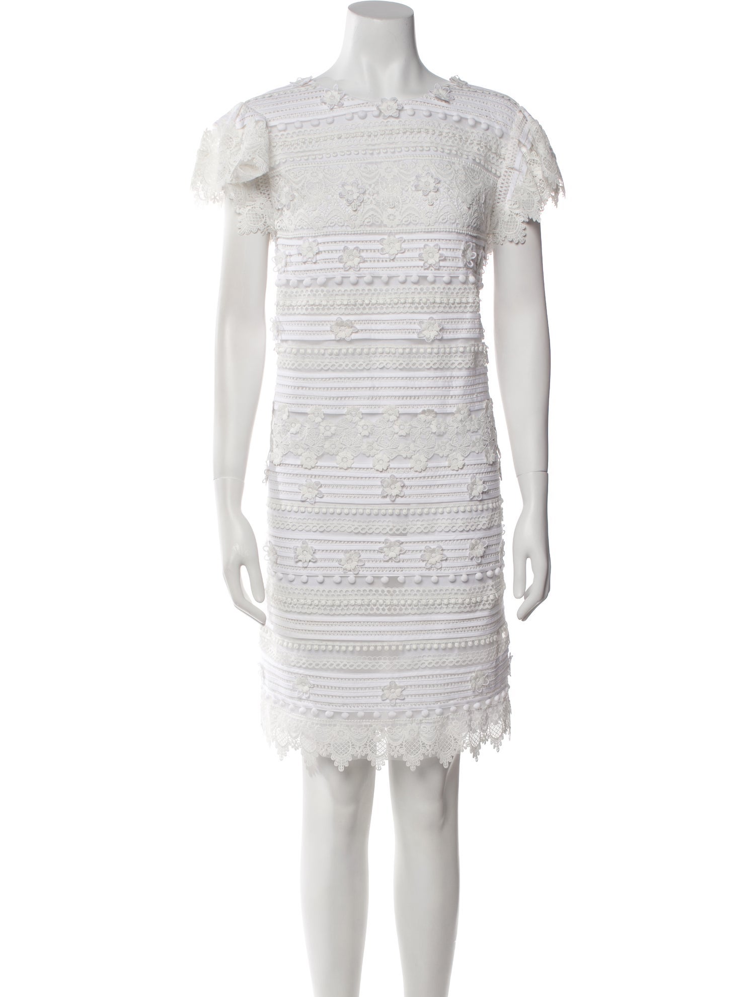 Carolina Herrera Bateau Neckline Mini Dress w/ Tags
