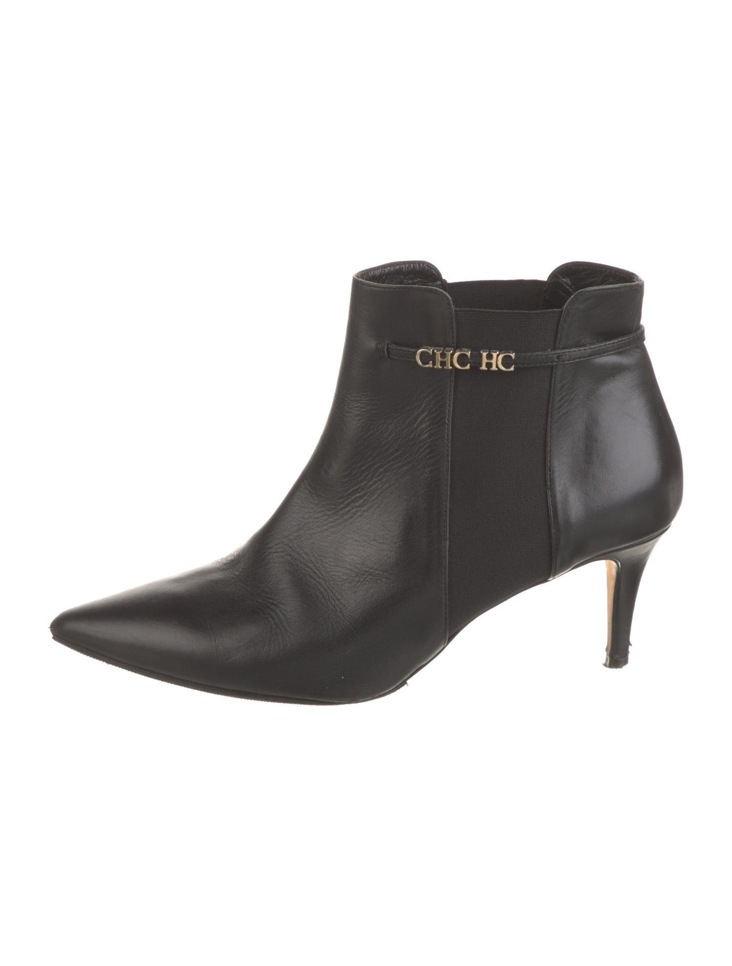 Carolina Herrera Leather Boots