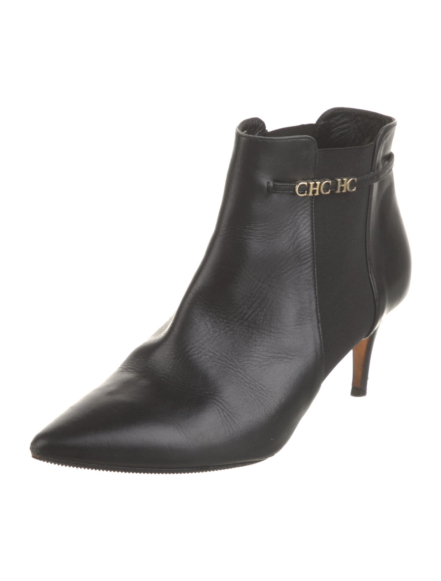 Carolina Herrera Leather Boots