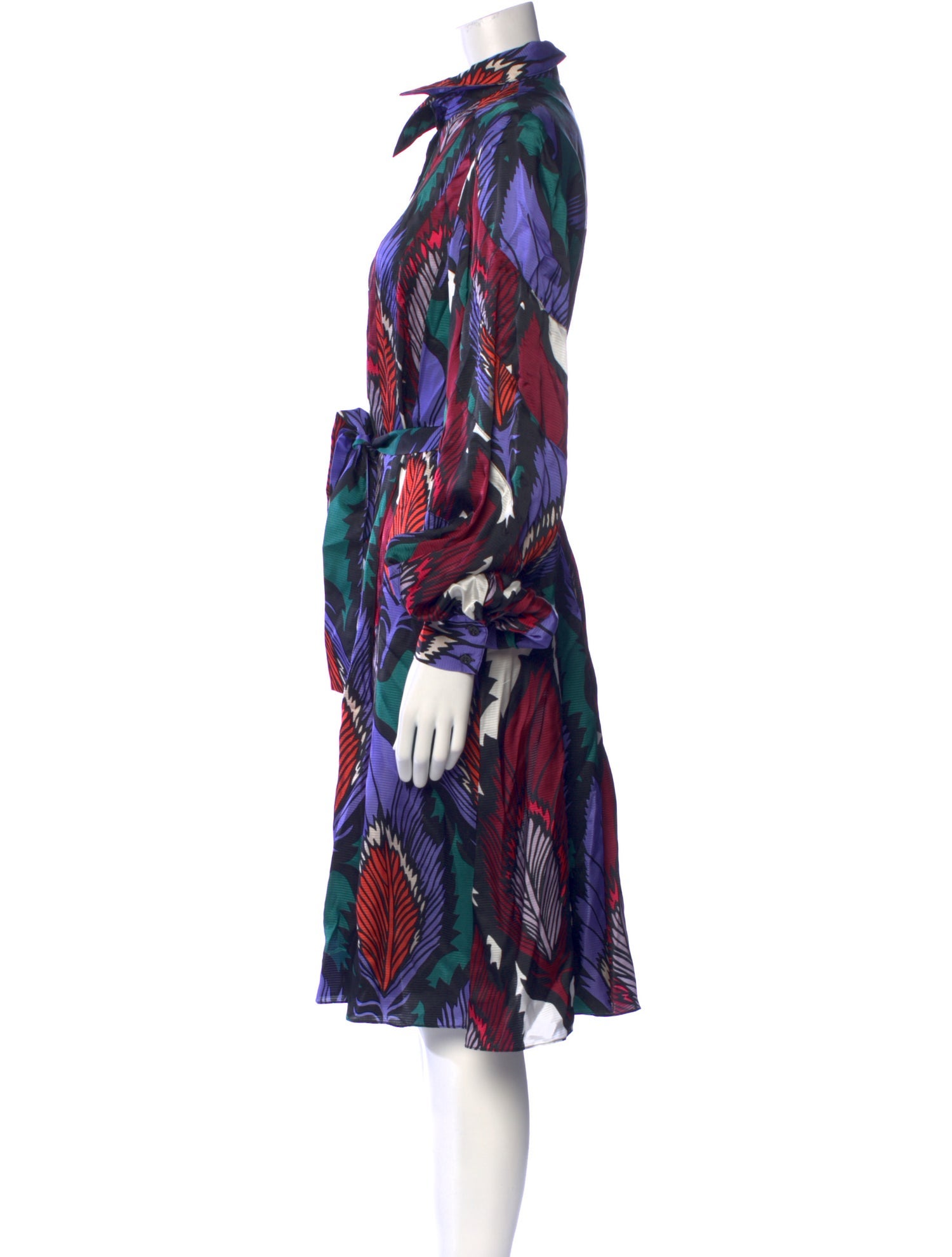 Carolina Herrera Printed Midi Length Dress