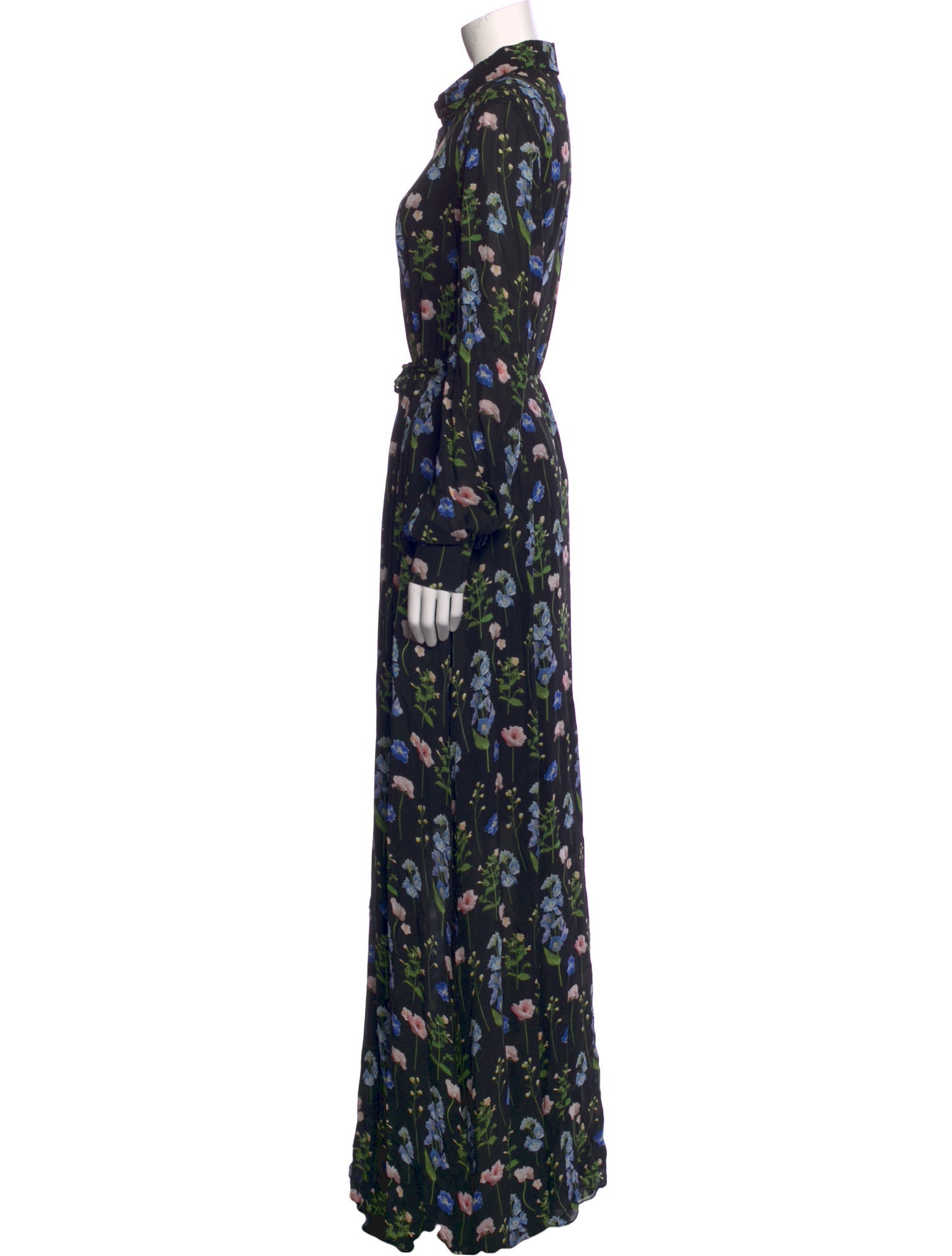 Carolina Herrera Silk Long Dress