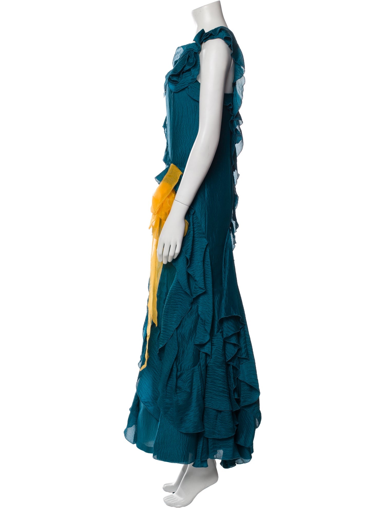 Carolina Herrera Silk Long Dress