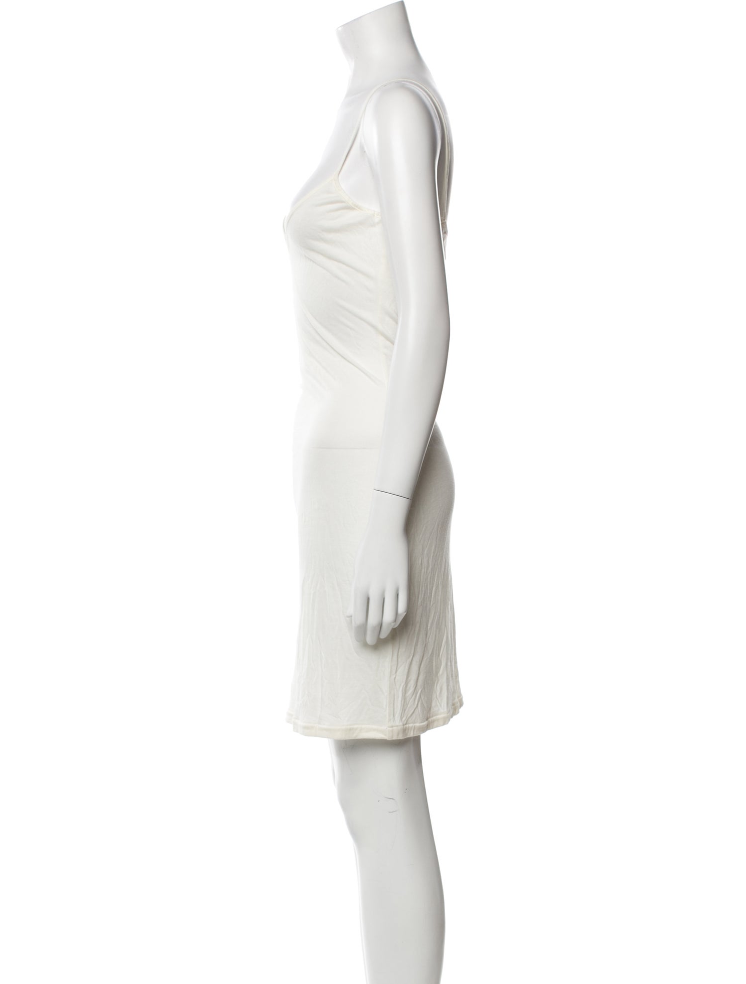 Carolina Herrera V-Neck Mini Dress