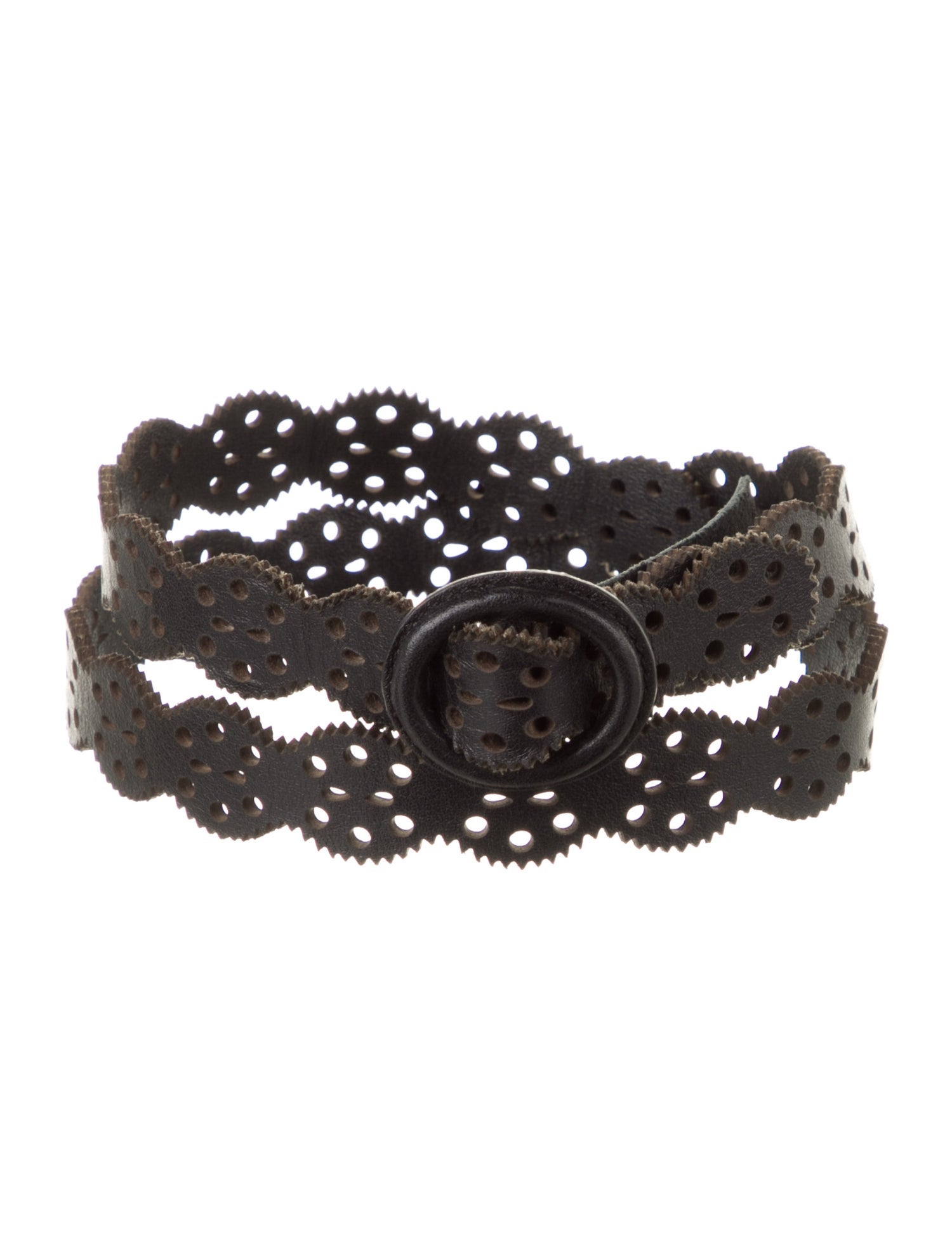 Carolina Herrera Skinny Leather Belt