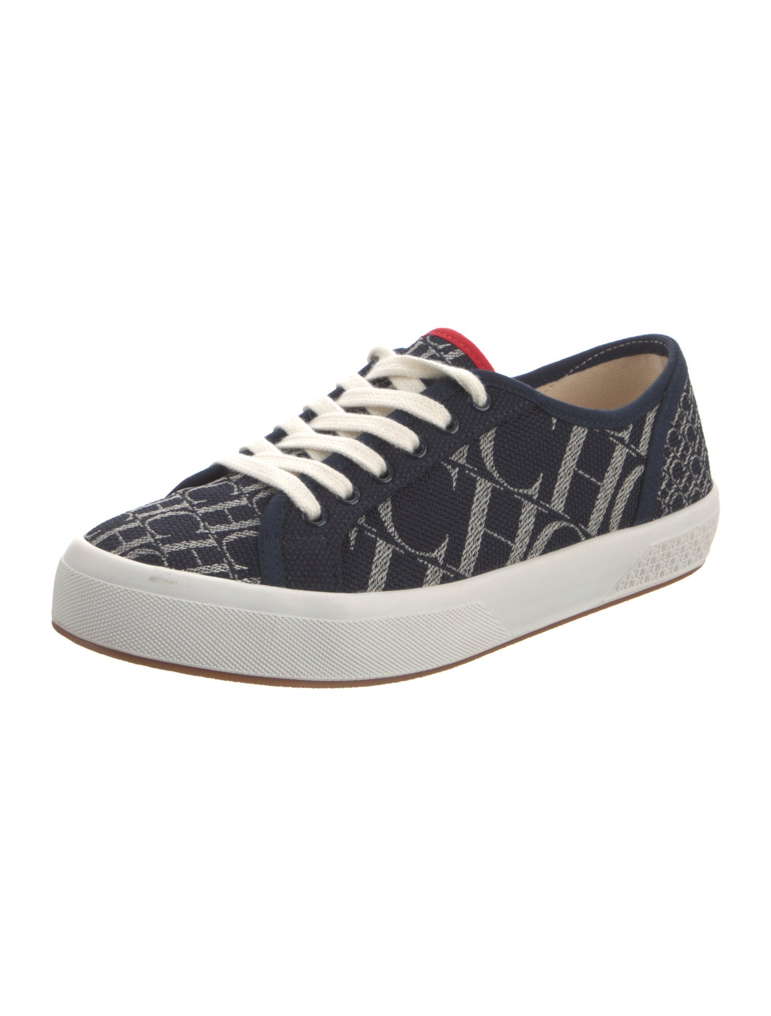 Carolina Herrera Canvas Printed Sneakers