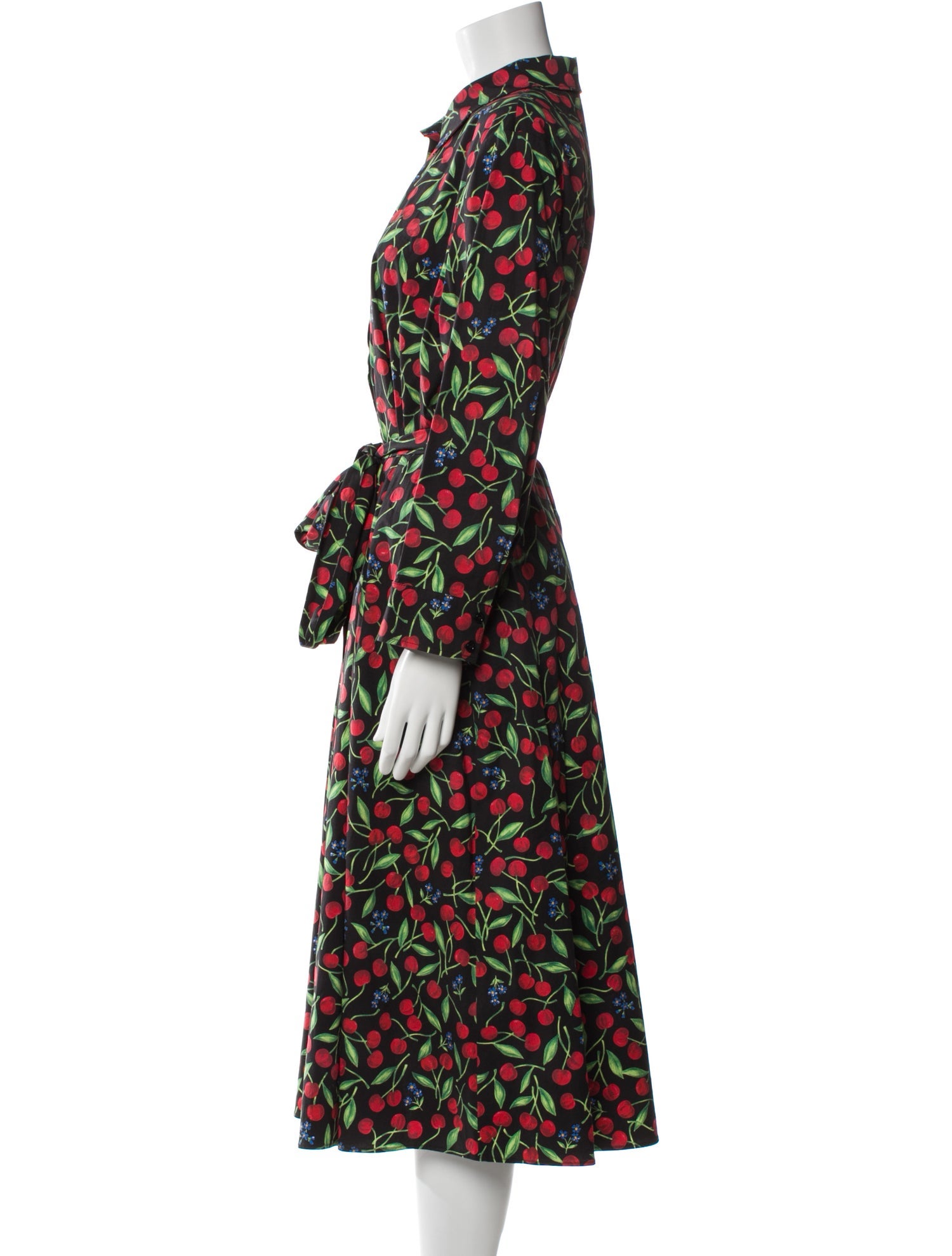Carolina Herrera Printed Midi Length Dress