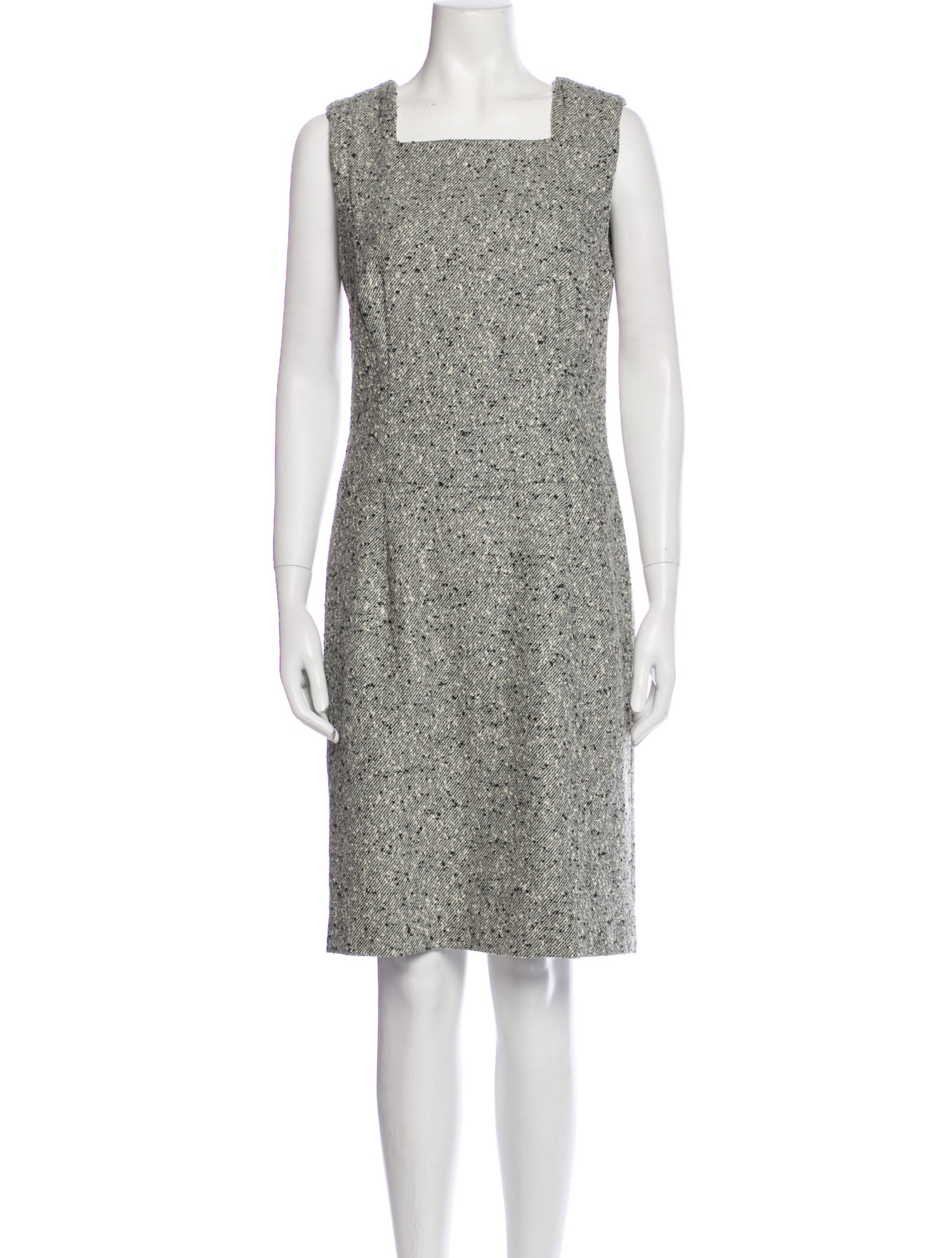 Carolina Herrera Virgin Wool Knee-Length Dress