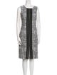 Carolina Herrera Tweed Pattern Dress Set