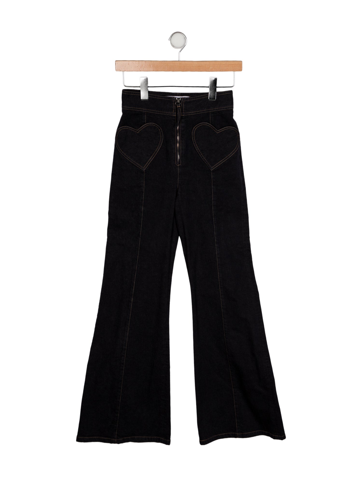 Carolina Herrera High-Rise Wide Leg Jeans