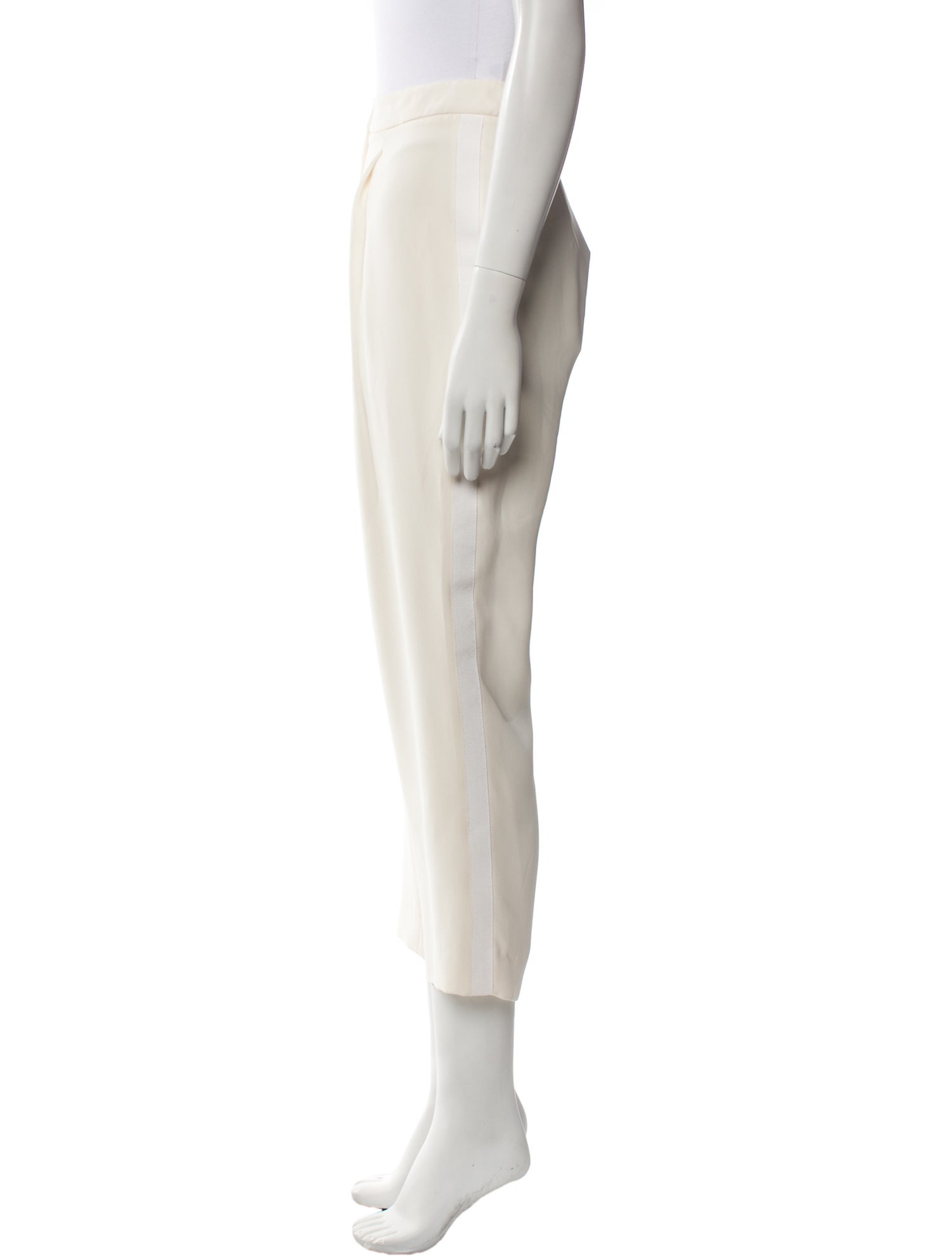 Carolina Herrera Silk Straight Leg Pants w/ Tags