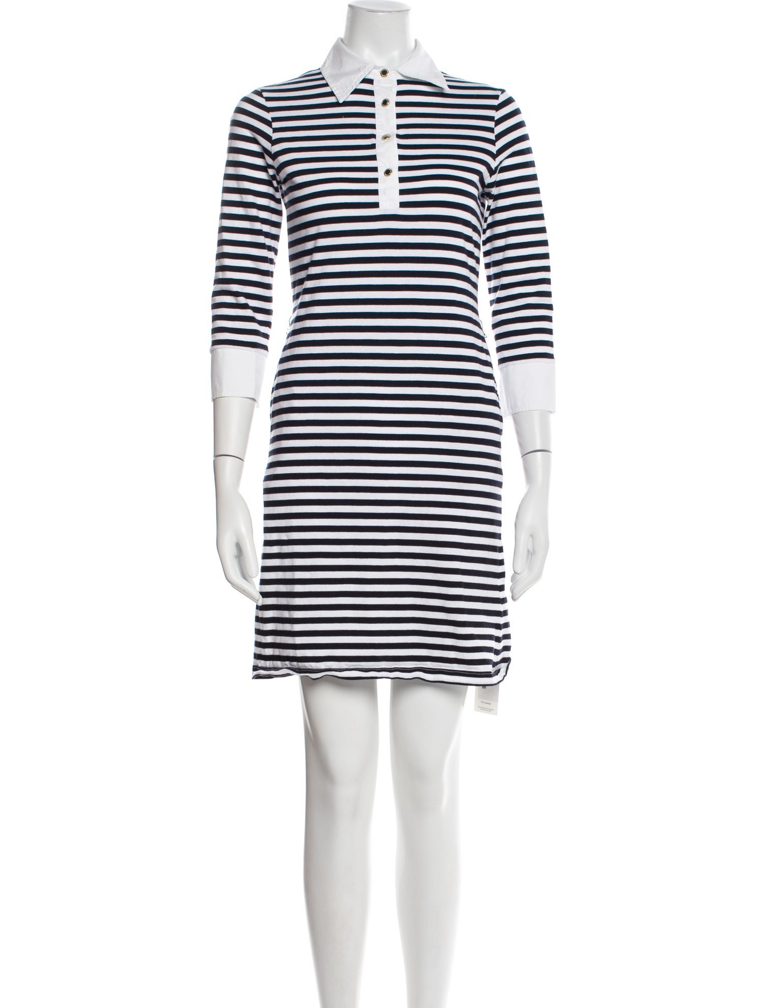 Carolina Herrera Striped Mini Dress