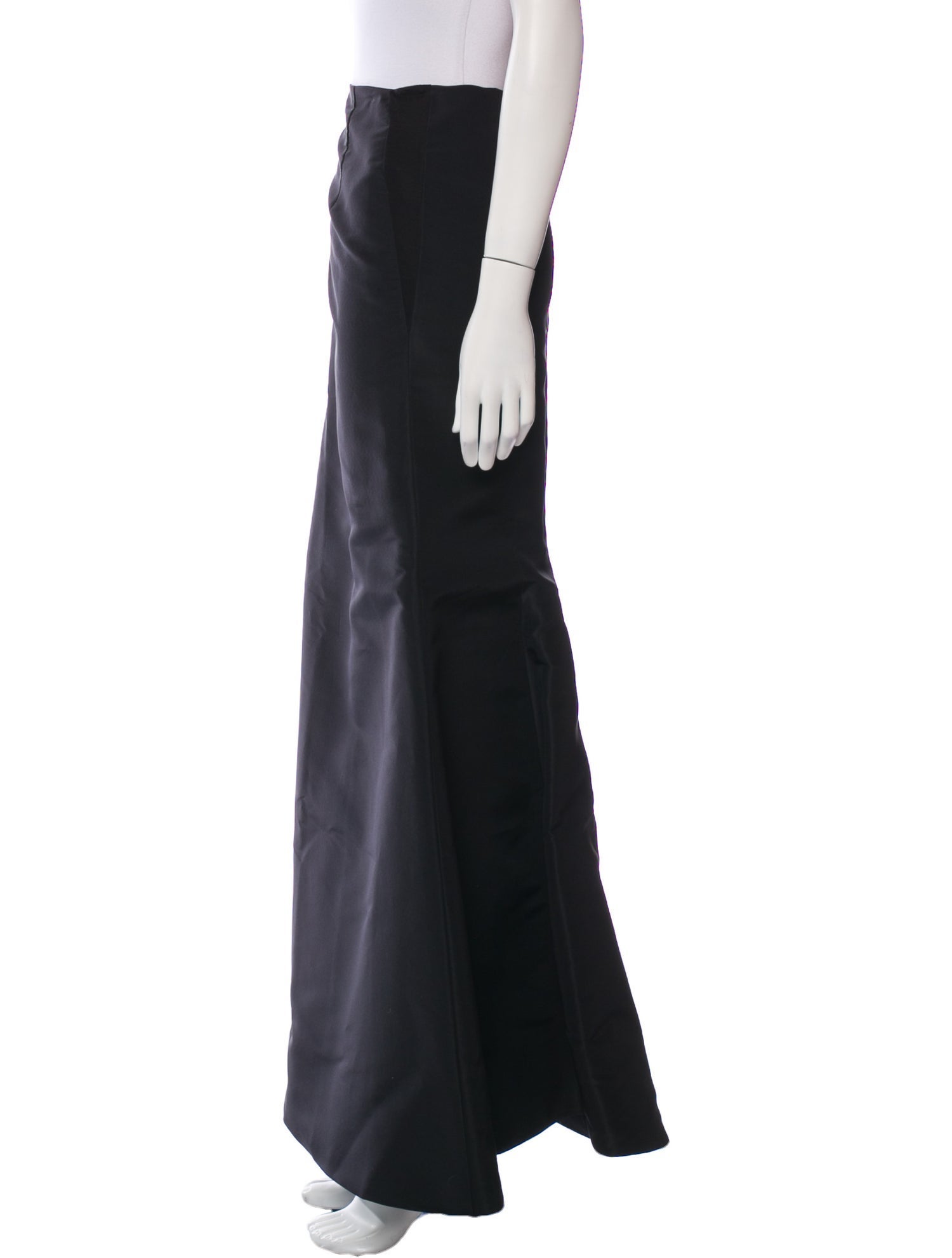 Carolina Herrera Ruffle Embellishment Long Skirt