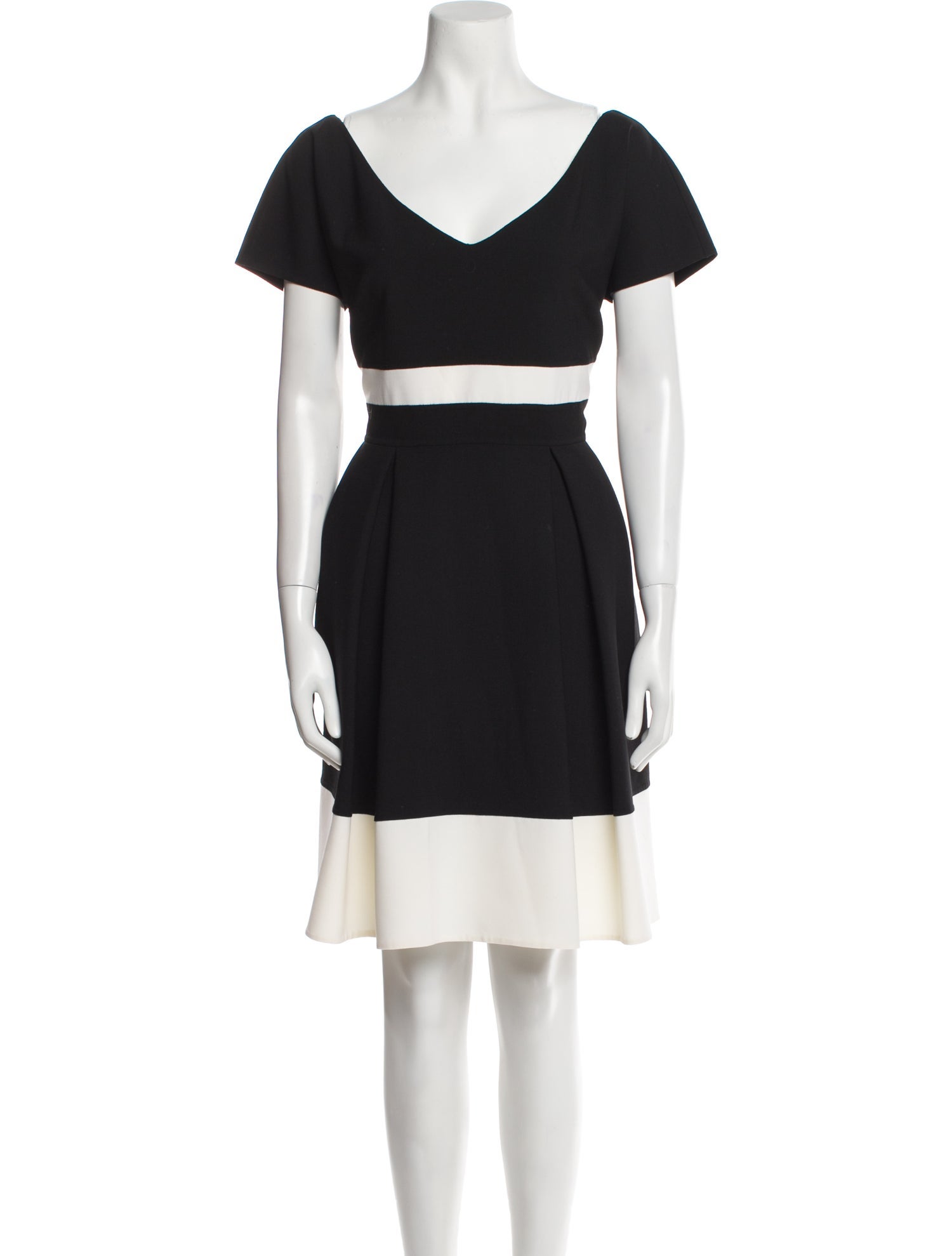 Carolina Herrera Virgin Wool Knee-Length Dress