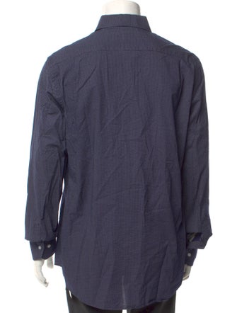 Carolina Herrera Polka Dot Print Long Sleeve Shirt