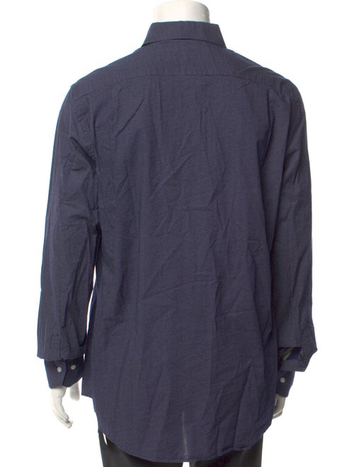 Carolina Herrera Polka Dot Print Long Sleeve Shirt