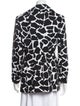 Carolina Herrera Animal Print Blazer