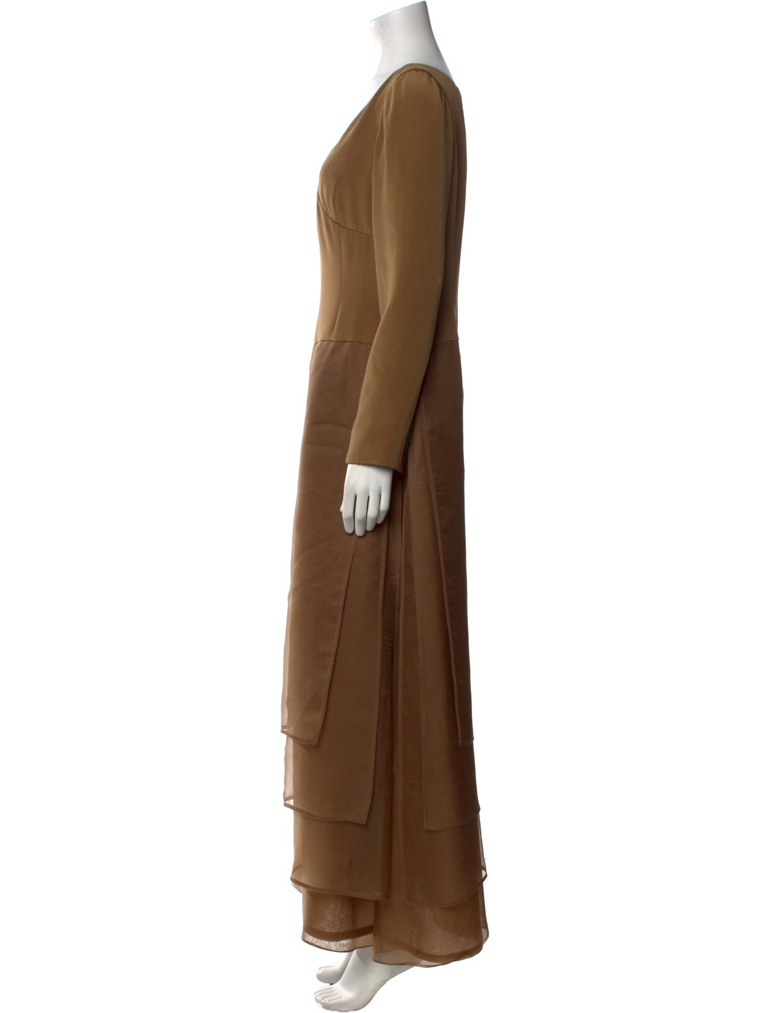 Carolina Herrera Silk Long Dress
