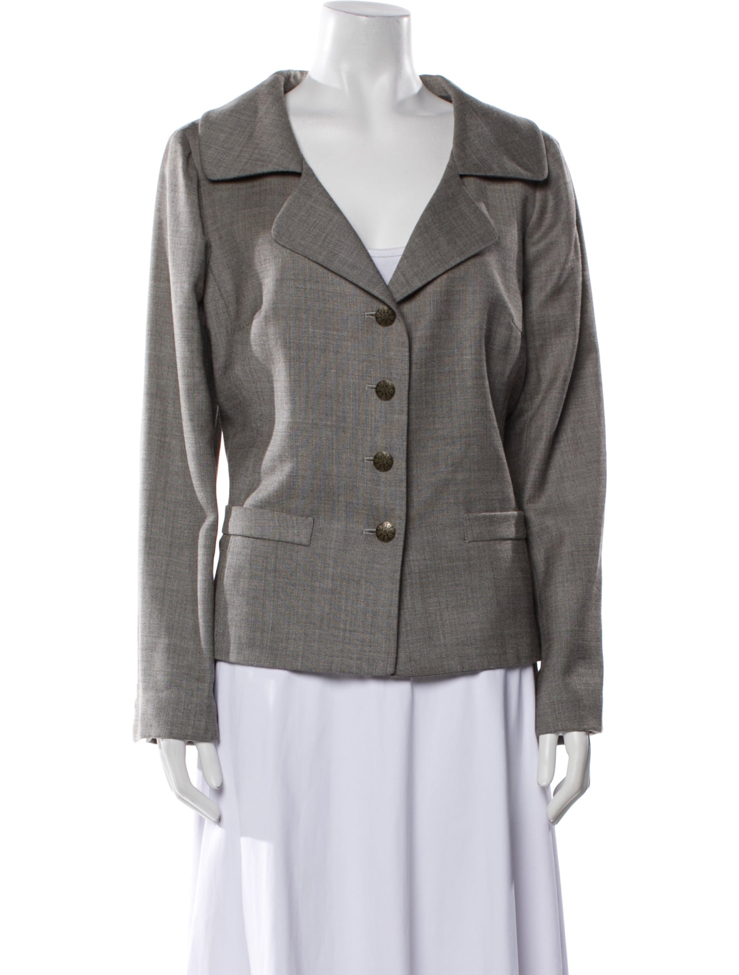 Carolina Herrera Virgin Wool Blazer