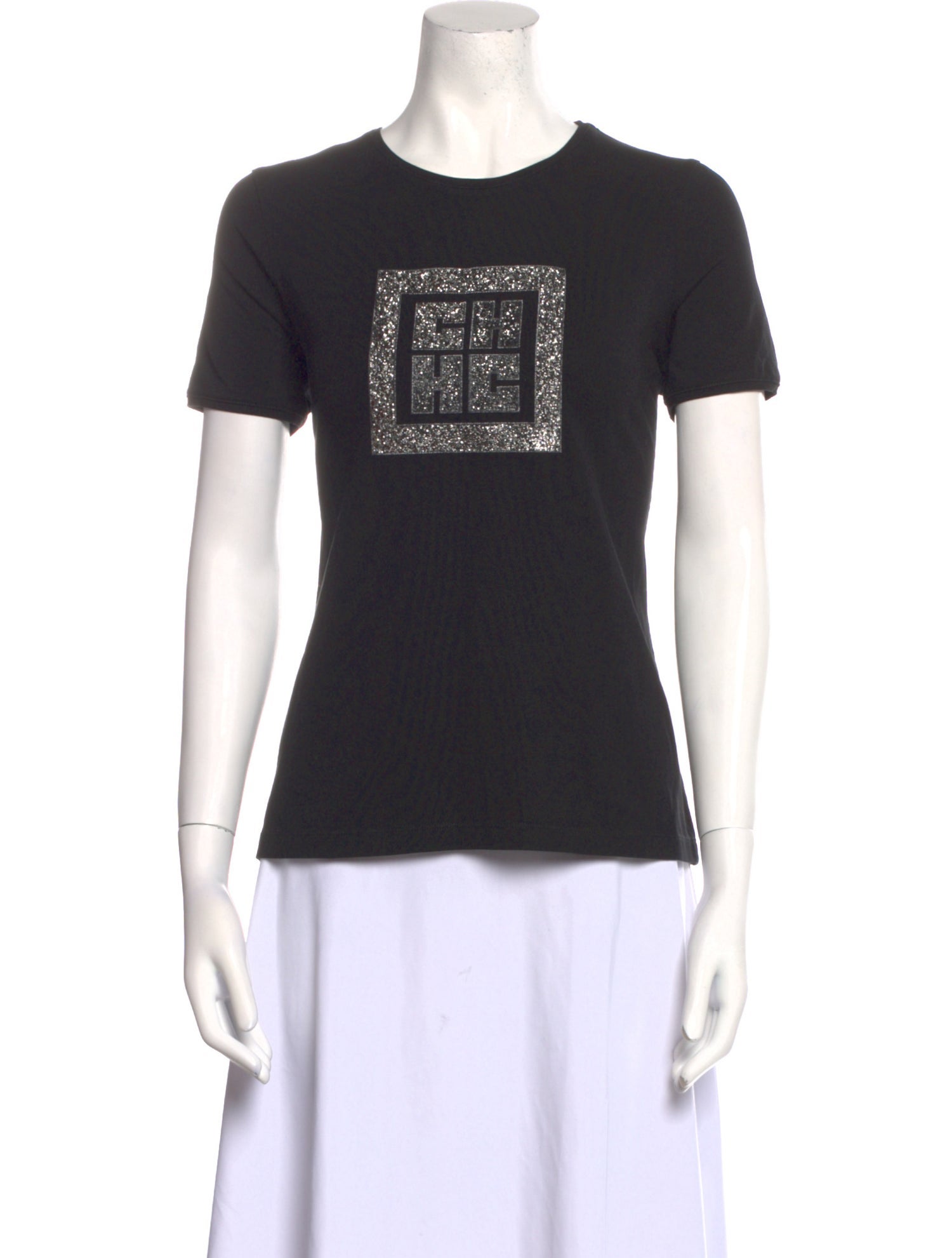 CH Carolina Herrera Graphic Print Crew Neck T-Shirt