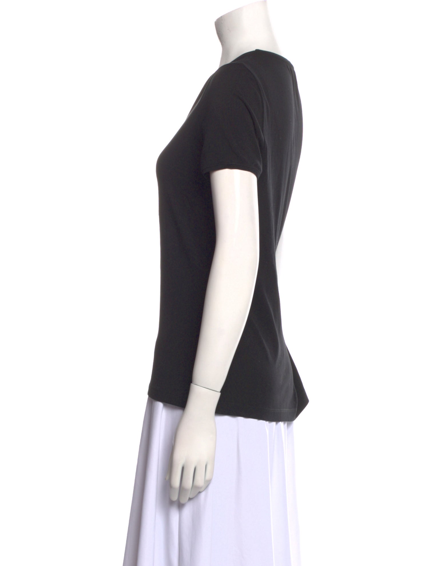 CH Carolina Herrera Graphic Print Crew Neck T-Shirt