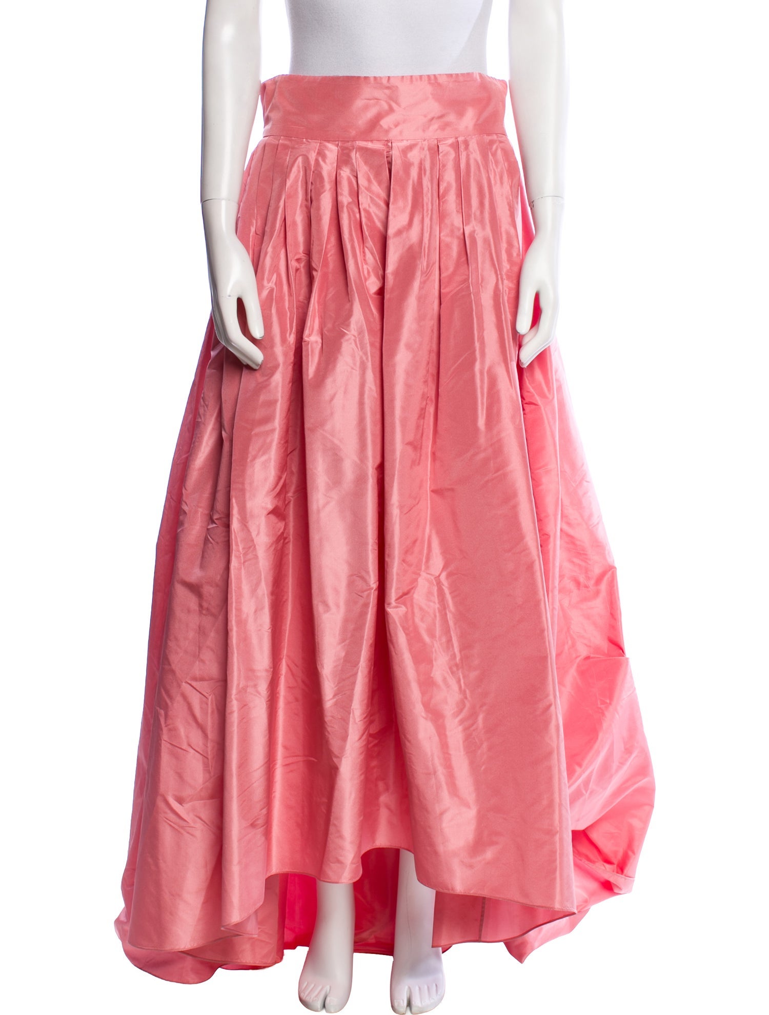 Carolina Herrera Silk Midi Length Skirt