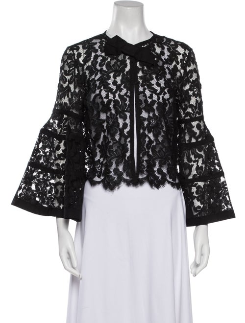 Carolina Herrera Patterned Evening Jacket
