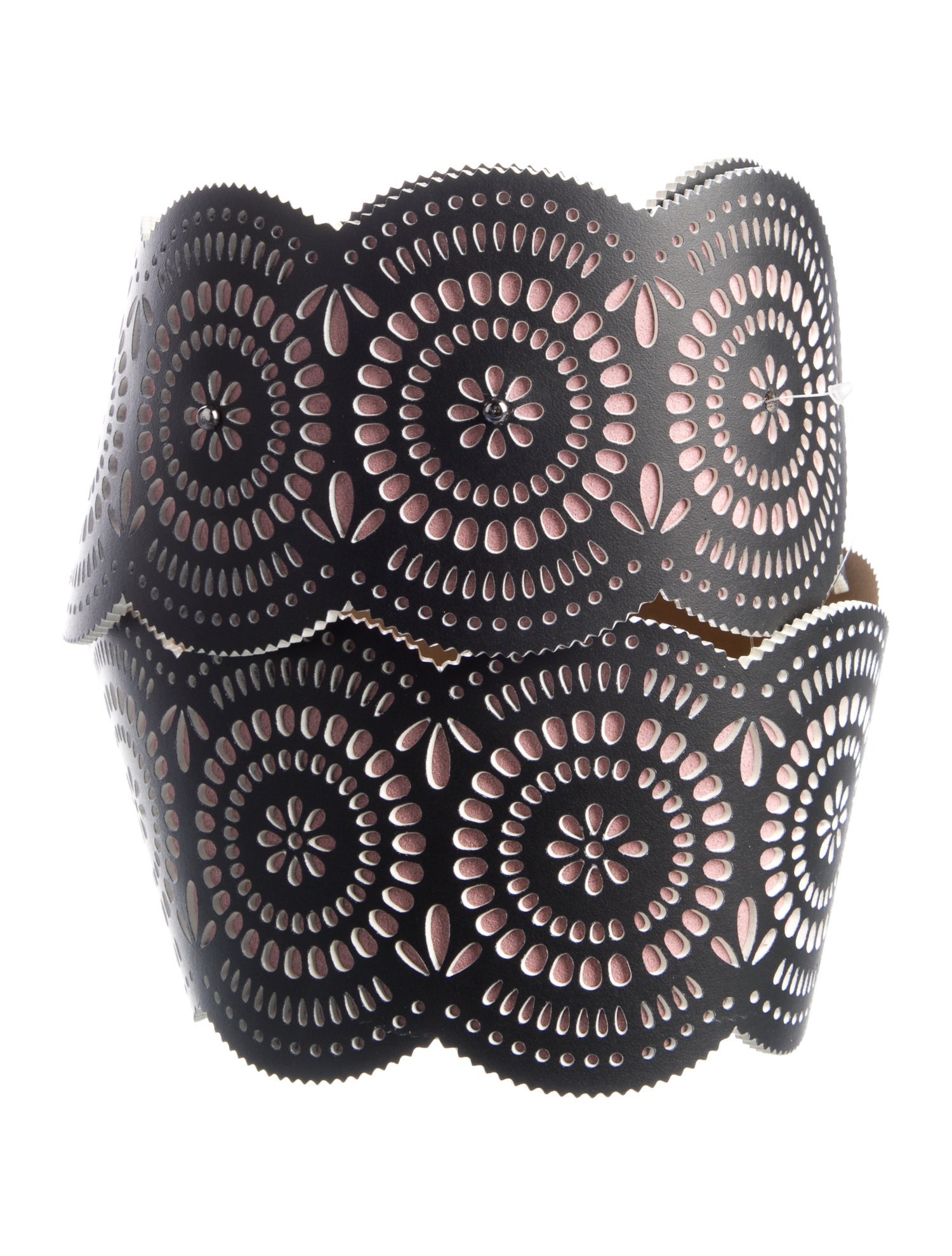 Carolina Herrera Wide Leather Belt