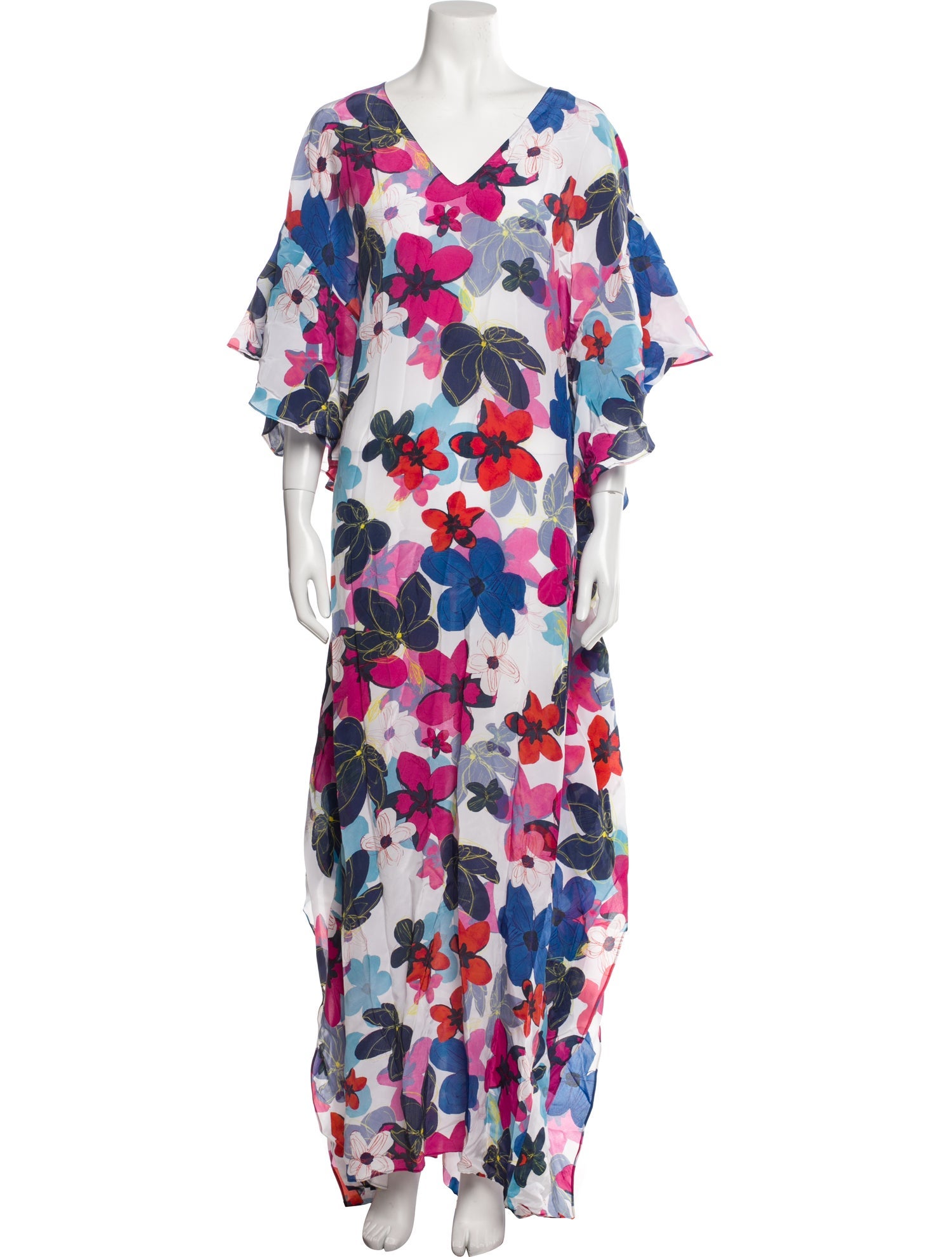 Carolina Herrera Silk Long Dress