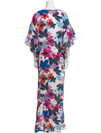 Carolina Herrera Silk Long Dress