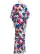 Carolina Herrera Silk Long Dress
