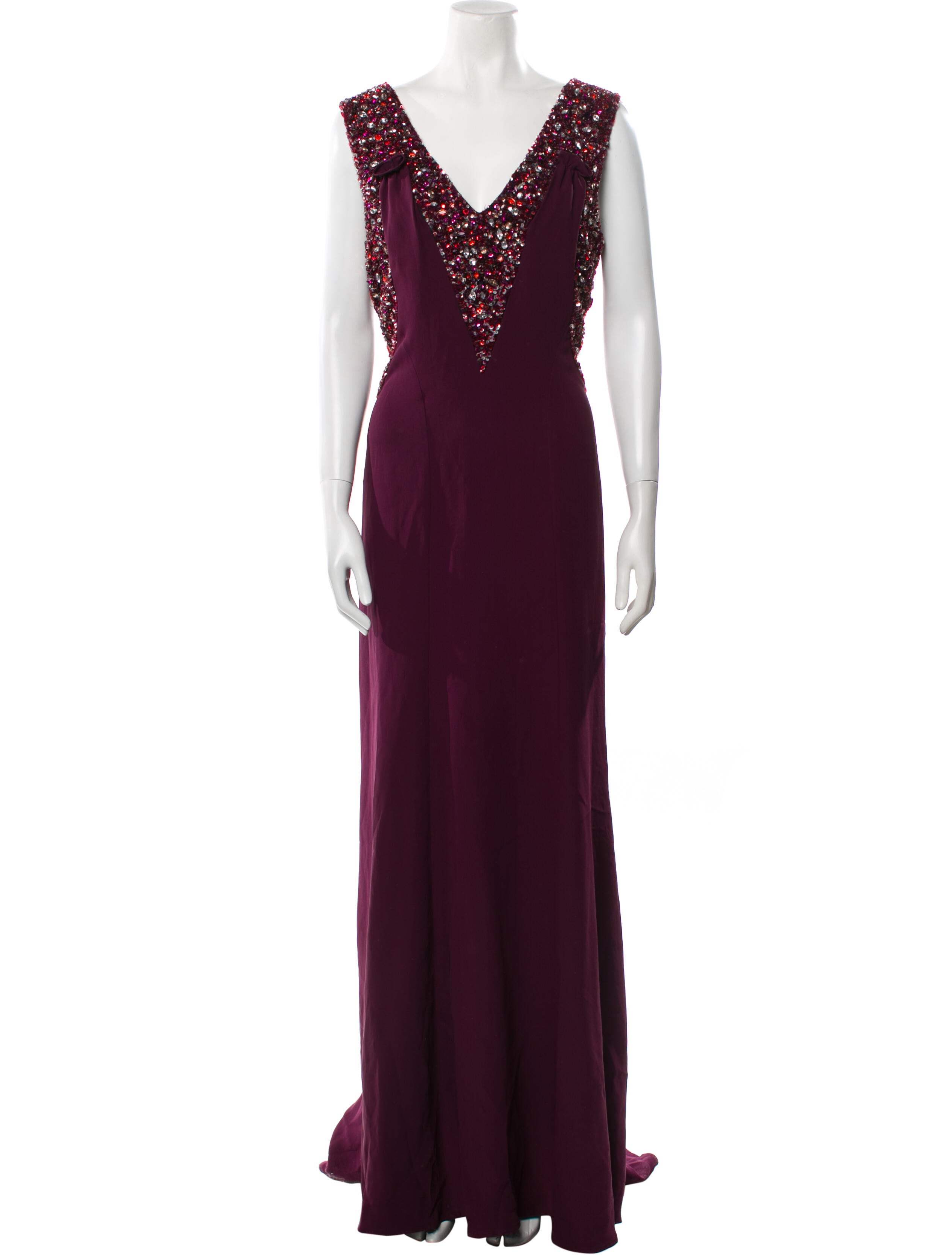 Carolina Herrera Silk Long Dress