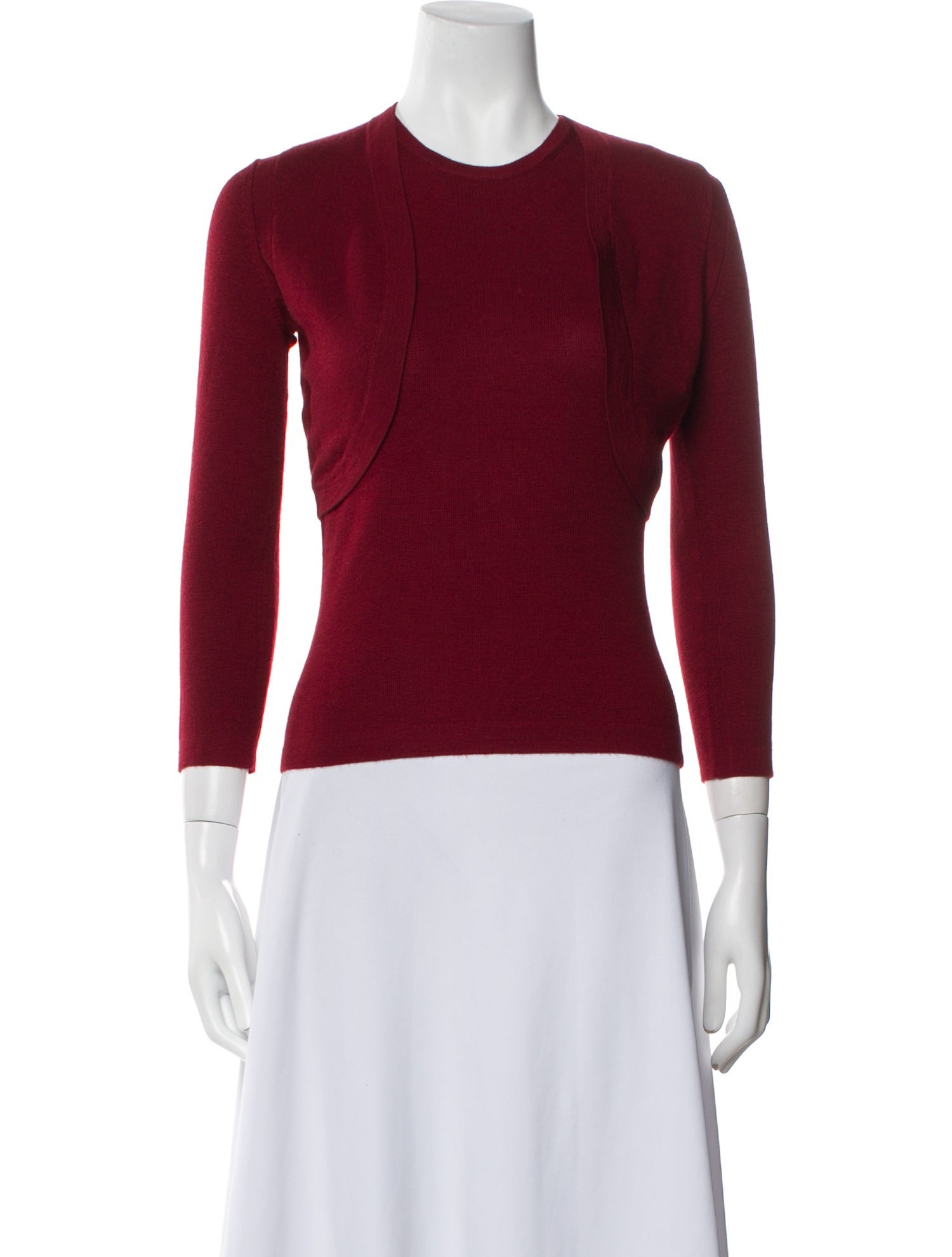 Carolina Herrera Cashmere Crew Neck Sweater