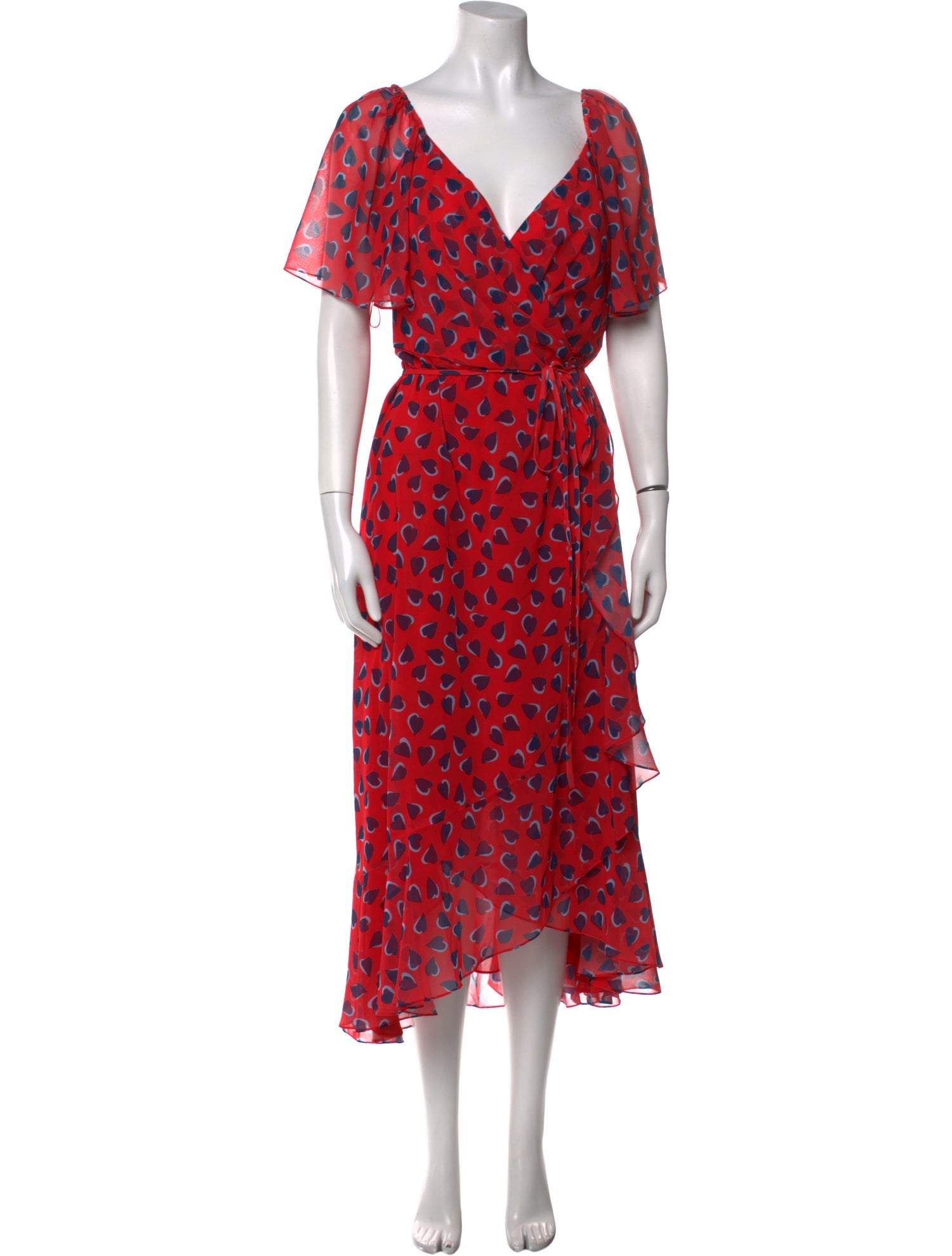 Carolina Herrera Floral Print Long Dress